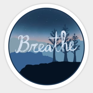 Breathe Sticker